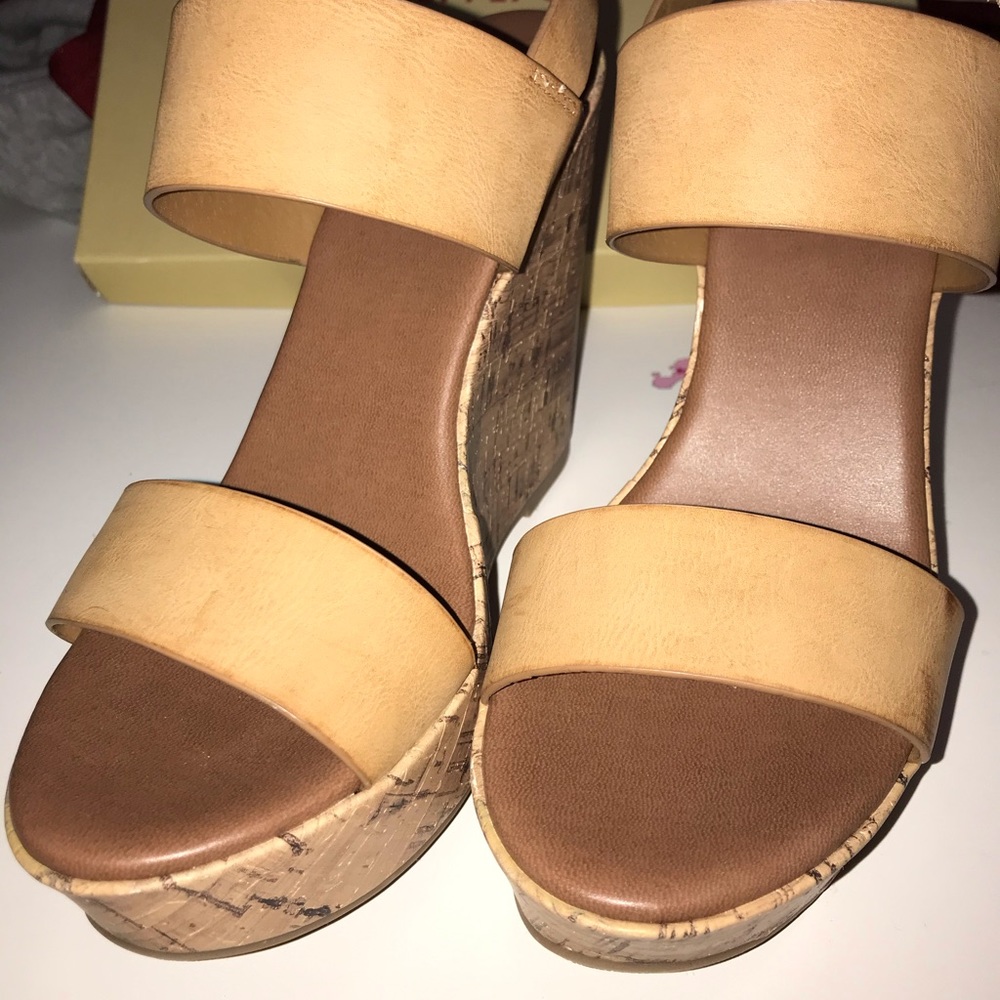 Brown heels